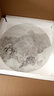 森生林岩板茶几客厅小户型简约轻奢椭圆形可伸缩茶桌 C14-1金架白箱 香奈白+香奈白 100cm椭圆茶几+70cm小圆边几 实拍图