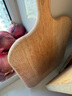原森太橡胶木水果砧板实木一人食小菜板抗菌防霉家用木质切板案板 实拍图