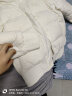 鸿星尔克羽绒服女士冬季短款夹克加厚保暖运动服上衣休闲外套 冰川白 L 晒单实拍图