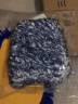 悦卡（YUECAR）珊瑚绒洗车手套 双面加厚擦车专用抹布汽车用品工具 蓝色 实拍图