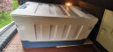 悦卡汽车后备箱收纳箱 车载折叠储物箱尾箱整理箱 Rare系列60L-白蓝色 实拍图