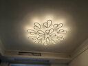 富丹娜 灯具套餐吸顶灯组合后现代客厅灯三室两厅简约全屋大气奶油风风 套餐16 无极白框三室两厅包安装 实拍图
