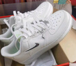 耐克NIKE板鞋女AF1空军一号AIR FORCE 1运动鞋FN8540-100帆白35.5 实拍图