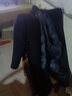 恒源祥双面羊毛呢大衣男 秋冬季可脱卸羽绒内胆中老年呢子加厚保暖外套 F35-1 明扣-藏青 中款 2XL 185码【适合160-170斤】 实拍图
