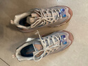 斯凯奇（Skechers）女鞋春季奶茶熊老爹鞋厚底增高复古运动学生休闲鞋149238 玫瑰茶冻/ROS 37.5 尺码偏大，建议选小半码 实拍图