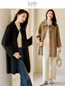 初申100%纯羊毛毛呢大衣女百搭通勤厚实保暖双面呢大衣外套S144G1016 实拍图