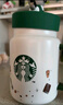 星巴克（Starbucks）杯子魔术师小熊梅森马克杯带盖高颜值办公室咖啡水杯陶瓷杯 魔术师小熊梅森陶瓷杯435ml 实拍图