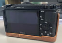 索尼（SONY）ZV-E10L 半画幅微单相机 美肤拍照 精准对焦 VLOG APS-C画幅  zve10 ZV-10 黑色套机+128G内存卡 官方标配+原装【电池+座充】 实拍图