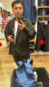 鸭鸭（YAYA）羽绒服男中长款2023年冬季新款时尚休闲可拆卸帽加厚保暖外套G 黑色 170/88A（M） 实拍图