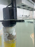 闽江（minjiang）鱼缸水族箱半圆圆柱形生态造景屏风客厅金鱼缸中小型桌面迷你鱼缸 白色+造景套餐+升级过滤+礼包 BY560H加高款（鱼缸缸体+储物柜子） 实拍图