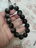 芯奢银曜石手串男士佛珠手链男潮流黑曜石12mm手链女生日礼物送男友 12MM+精美礼盒 实拍图