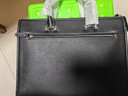 金利来商务公文包手提包牛皮男包电脑包大容量公务包 新年礼物送礼 实拍图
