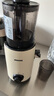 摩卡（MOCHA）原汁机榨汁机汁渣分离家用大口径多功能小型水果蔬菜鲜榨免切电动果汁机低速慢磨易清洗 176PLUS米白色130MM超大口径 实拍图