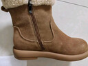 天美意雪地靴秋冬通勤穿搭加绒短靴厚底休闲显瘦百搭靴子保暖女靴 实拍图