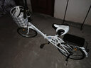 EG7折叠自行车成人女超轻便携单车变速大人迷你小型轮20寸男学生 免安装|旗舰单速【晶莹白】 20英寸【适合身高:140-160CM】 实拍图