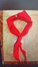 得力（deli）【全网低价】 纯棉红领巾 小学生少先队员红领巾 1.2m单条装 50553 实拍图