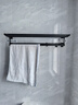 馨沛浴室毛巾架免钉打孔收纳挂架卫生洗手间厕所墙上置物架冲凉房挂件 实拍图
