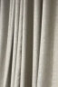 伊帘坊窗帘成品加密加厚仿亚麻棉麻纯色卧室客厅定制遮光窗帘布窗纱拼接窗帘 米白色 2.0米宽*2.7米高挂钩式可改高度 实拍图