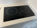 美的（Midea）电磁炉 双灶 嵌入式 大功率电炉灶家用3300W大火力多功能一体家用插电式猛火灶炒菜炉 ZHE3317 实拍图
