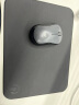 镭拓（Rantopad）G1 硬质皮革游戏防水鼠标垫 商务办公电脑鼠标垫 桌面垫 黑色 实拍图
