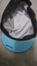 西骑者（WestBiking）骑行小帽户外运动遮阳自行车骑行布帽小帽子透气散热骑行装备 黑蓝 实拍图