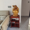 苏汀小镇 红木家具非洲花梨（学名：刺猬紫檀）小茶几客厅边几中式小茶桌阳台茶台角几实木边柜几 长44*宽29*高64cm 实拍图