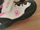 卡特兔童鞋儿童运动鞋秋季户外防滑男童鞋女童跑步鞋登山鞋透气篮球鞋 白黑粉 26 内长16.0cm 脚长15.0-15.5 实拍图