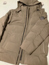 鸭鸭（YAYA）羽绒服男短款可拆连帽厚款保暖中青年冬季商务休闲外套02F卡其195 实拍图