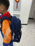 史努比（SNOOPY）小学生书包男孩学院风护脊减负1-4-6高年级儿童初中生双肩背包 蓝 实拍图