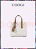 COOGI包包女款轻奢品牌女士斜挎手提托特包女情人节生日礼物送女友老婆 米白色 实拍图