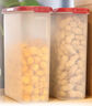 特百惠（Tupperware）MM椭圆2.3L*2件套干货保鲜盒坚果零食防潮收纳盒食品级冰箱储物盒 实拍图