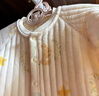 婧麒（JOYNCLEON）新生婴儿衣服a类春秋初生儿宝宝保暖夹棉连体衣贴身打底哈衣 晚安小熊 80cm 9-18个月，体重8.5-10kg 实拍图