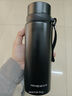 恩尔美（nRMEi）保温杯大容量男士茶杯冬季茶水分离焖闷泡茶水壶不锈钢水杯子 【茶水分离+便携提绳】黑800ML 升级抗菌内胆丨支持定制刻字 实拍图