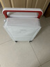 途加TUPLUS 平衡系列大容量行李箱隐藏中置宽拉杆旅行箱密码锁拉杆箱 荼白【经典1.0】 20英寸 -可登机（适用于短途） 实拍图