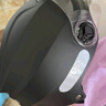 Andes HELMET3c认证电动摩托车头盔男四季女士夏季头盔安全帽四季通用夏天半盔 哑黑透明短片【升级3C款】 均码 实拍图
