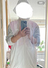 adidas情侣凉感UPF50+连帽外套轻薄防晒衣男女阿迪达斯官方轻运动 粉白 2XL 实拍图