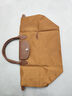珑骧（LONGCHAMP）女包帆布短柄饺子包中号手提包礼物 干邑色 实拍图