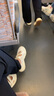 斐乐（FILA）FUSION斐乐玛丽珍凉鞋女鞋新款凉拖魔术贴海螺沙滩鞋 古白色/燕麦色-AO 38.5 实拍图