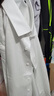 杉杉（FIRS） 长袖衬衫男 DP免烫衬衣长袖商务休闲上班纯棉衬衣 白色暗纹 43  实拍图