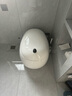 NOEOG10小熊先森轻智能马桶坐便器凤凰蛋形圆形电动自动带水箱虹吸式 手动版【女性清洗 脚触冲水】 305/300mm 其它坑距联系客服 实拍图