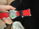 马克华菲（MARK FAIRWHALE）手表男士机械表全自动赛车系列双面镂空国表飞轮夜光防水潮流男表 银壳红面胶带款 实拍图
