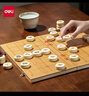 得力（deli）木连盘中国象棋质感实木折叠棋盘防泼水易收纳开学礼物小号 实拍图