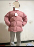 贵人鸟棉衣男两面穿冬季棉服纯色治愈色厚外套男士棉袄立领面包服情侣款 粉色 L 实拍图