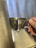 膳大皇（SHDO）德国316不锈钢儿童水杯宝宝小杯子学喝水杯食品级牛奶杯防摔口杯 抗菌316儿童杯【小号】 100ml 1只 实拍图