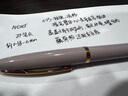never北欧钢笔礼盒包尖练字礼品笔墨囊钢笔文艺青年女士高档精致学生专用毕业季礼物 藕荷色 实拍图