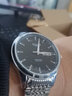 冠琴（GUANQIN）手表男士品牌2025新款自动机械表男表十大名学生日礼物男生送男友 精钢黑面钢带（进口机芯 ） 实拍图