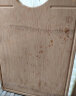 炊大皇 天然整竹菜板3cm加厚带刻度可悬挂家用案板砧板和面切菜板38*28 实拍图