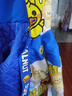 WALNUT DUCK小黄鸭秋冬款儿童上衣2023洋气秋装三合一可拆卸夹棉外套潮FK812 蓝色（夹棉款）-812 110（建议身高105-115） 实拍图