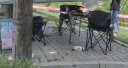 沃特曼(Whotman)户外桌椅折叠蛋卷便携露营装备野餐阳台休闲庭院75498 晒单实拍图