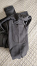 骆驼（CAMEL）加绒假两件健身裤女高腰紧身跑步长裤 Y24CA4L0612 寒泉灰 L 实拍图
